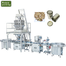 Pésage automatique de la machine à remplissage de canettes multiples à plusieurs grains